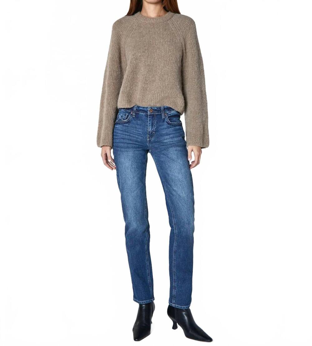 NEW UNPUBLISHED georgia straight leg jeans in inkl - inkling